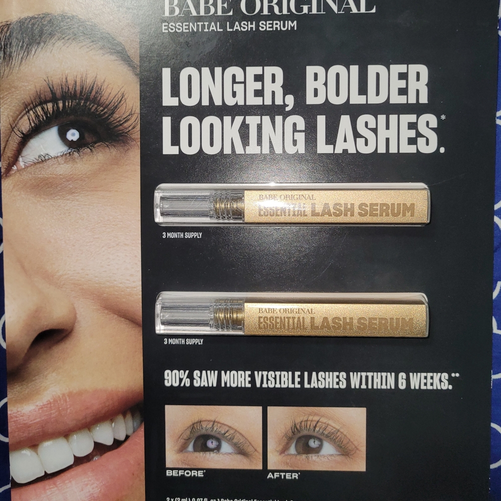 Babe Original Essential Lash Serum - Gold- 2(2ml Each)
